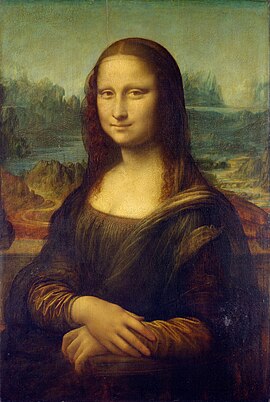 Mona Lisa painted by Leonardo da Vinci 