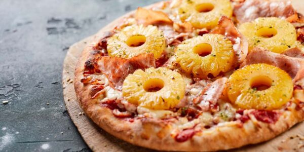 Pineapple on pizza.