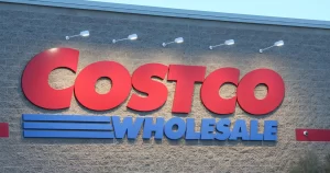 This is an image of a Costco sign