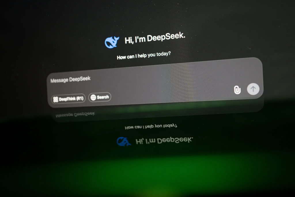 DeepSeek A.I. chatbot