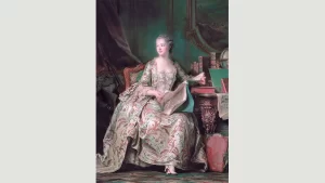 This is an image of King Louis XV's mistress.