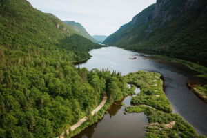 This is an image of a national park in Quebec City.